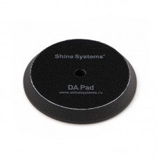 Shine Systems DA Foam Pad Black – полировальный круг ультрамягкий черный